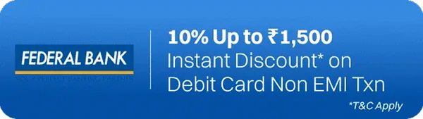 Bank Cashback & EMI Offer 5